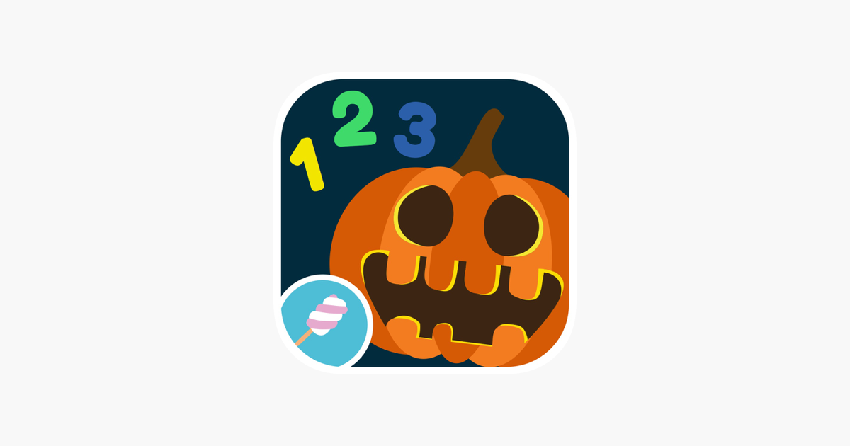 Games like Math Tales trick-or-treating: Halloween counting