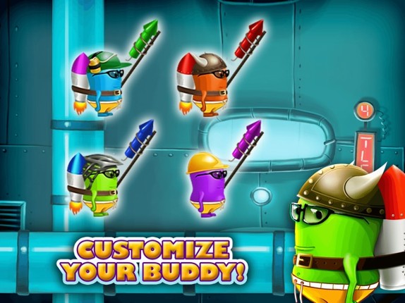 Monster Jump Race-Smash Candy Factory Jumping Game screenshot