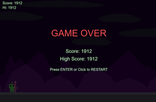 Pixel Alien Run Image
