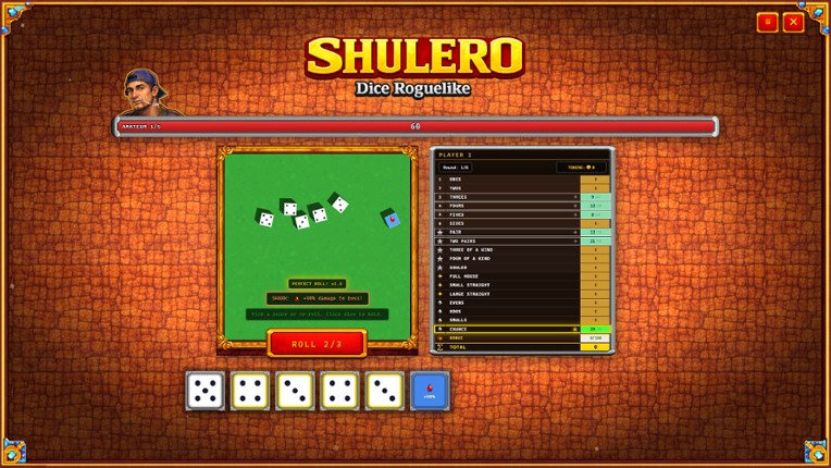 SHULERO – Dice Roguelike Image