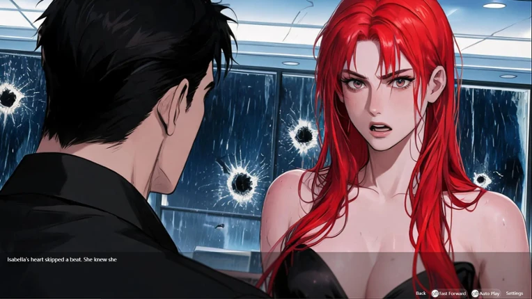 Soaked Dress Woman: Gunpoint Forced Service to Mafia Heir Image
