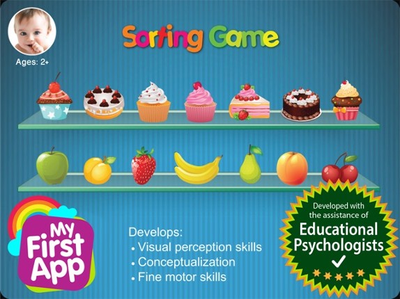 Sorting game for preschool kid screenshot