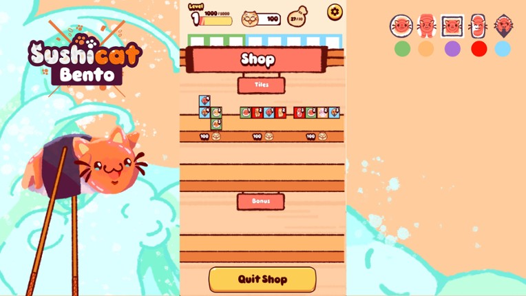 SushiCat : Bento screenshot