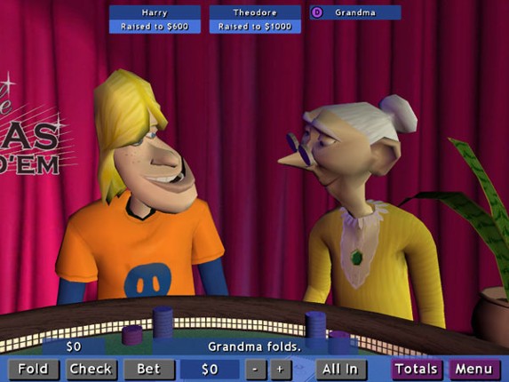 Telltale Texas Hold'em screenshot