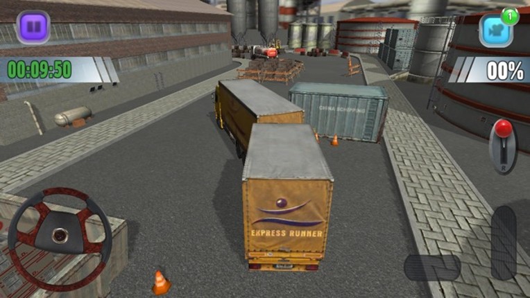 Truck Sim - Free 3D Parking Simulator Game screenshot
