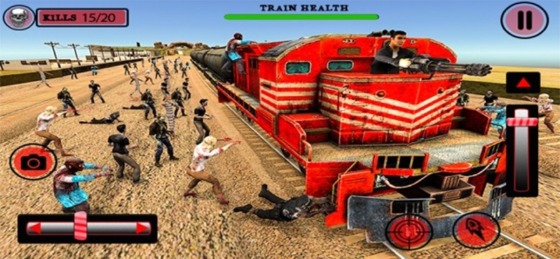 US Army Shooting Train Zombie screenshot