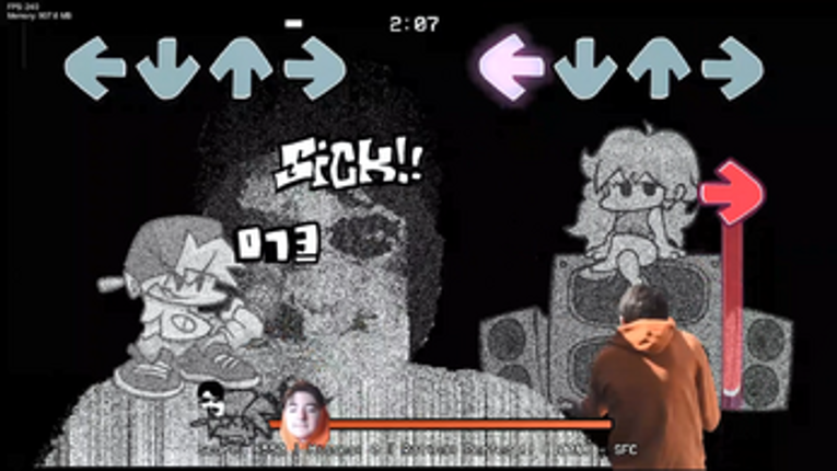 WalkerSheep VS Glitch Master Image