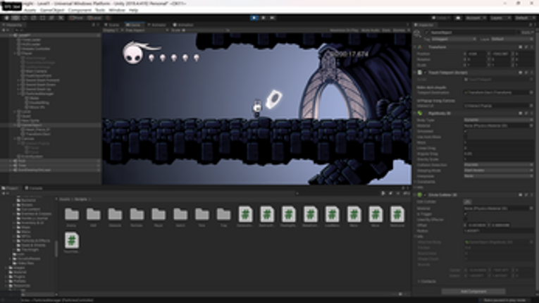 2D Platformer : Hollow Knight Remake screenshot