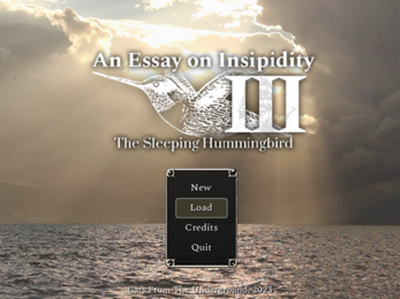 An Essay on Insipidity III screenshot