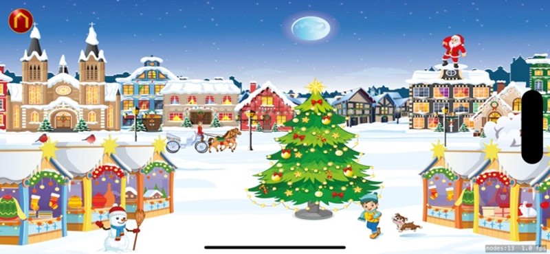 Baby discovers Christmas HD screenshot