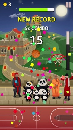 Bouncy Basket: Trick Shot King screenshot