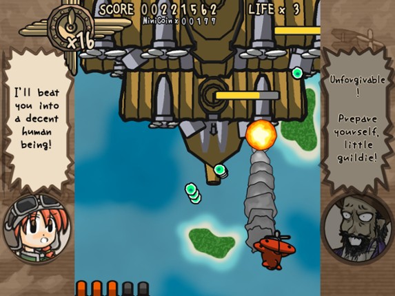Flying Red Barrel: The Diary of a Little Aviator screenshot