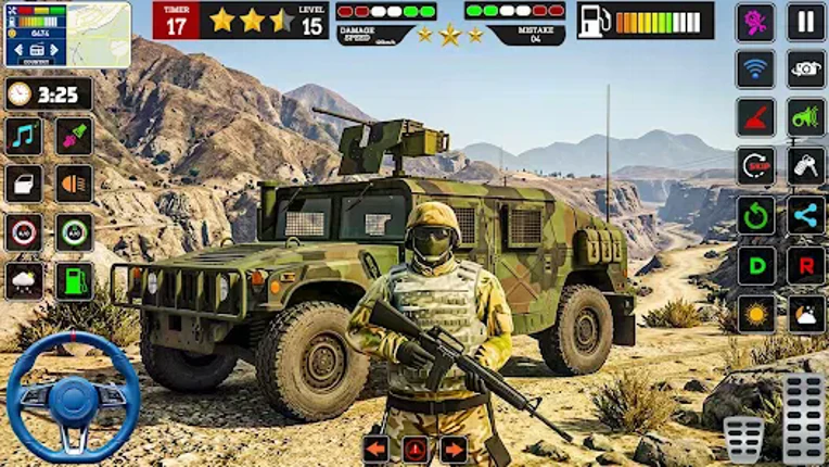 Army Truck Game Simulator 3D screenshot