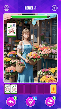 Beauty Mahjong screenshot