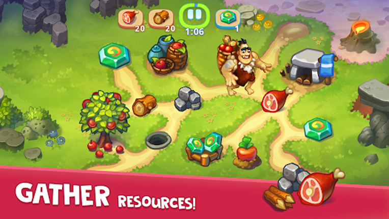 Tribe Dash - Time management screenshot