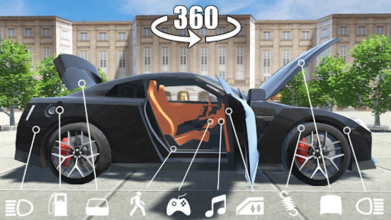 Gt-r Car Simulator Image