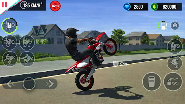 Wheelie Bike Challenge 3D screenshot
