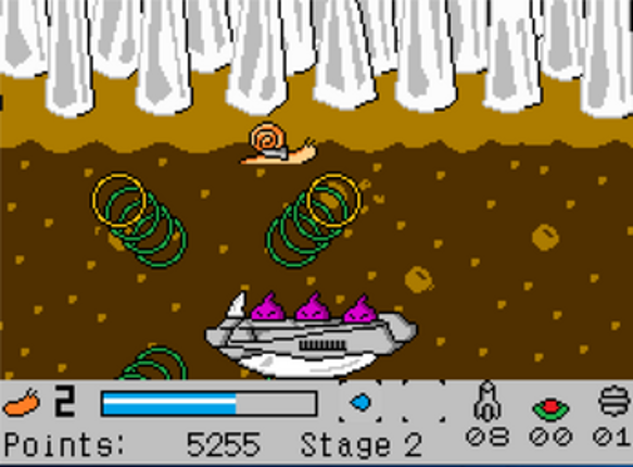 Snails vs Aliens screenshot