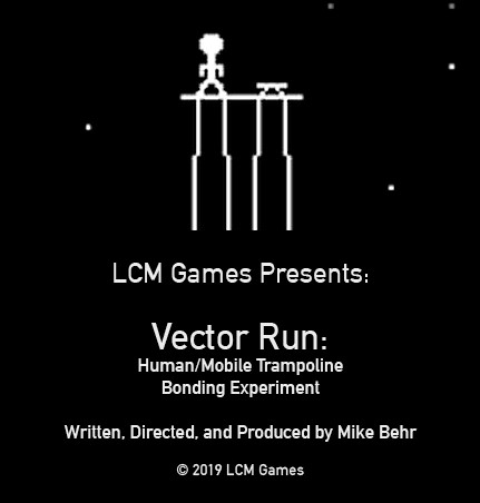 Games like Vector Run - Human / Mobile Trampoline Bonding Experiment (NES)