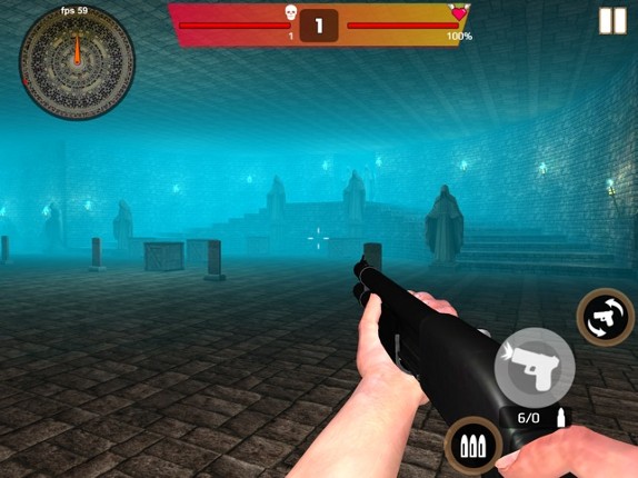 Gun War Skeletons: Shooting Image