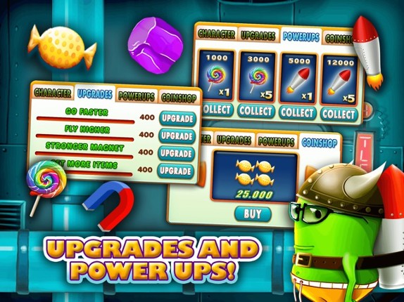 Monster Jump Race-Smash Candy Factory Jumping Game screenshot