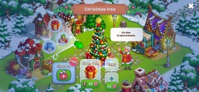 New Year Farm of Santa Claus Image