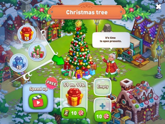 New Year Farm of Santa Claus screenshot