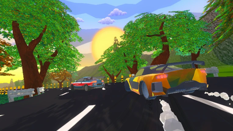 Pixel Retro Drift - Arcade Car Racing screenshot