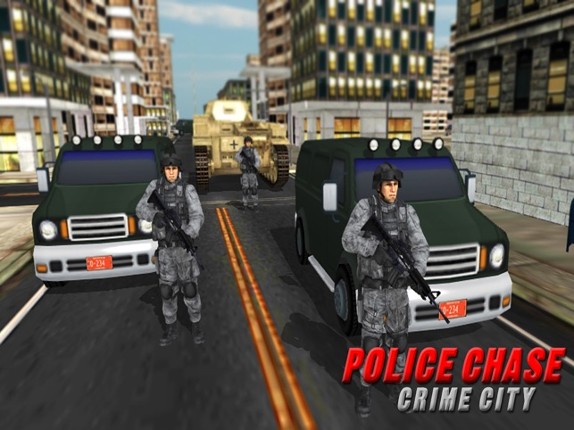 Police chase Car driving 3D simulator free screenshot