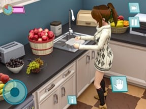 Pregnant mother Game:Baby Sims Image