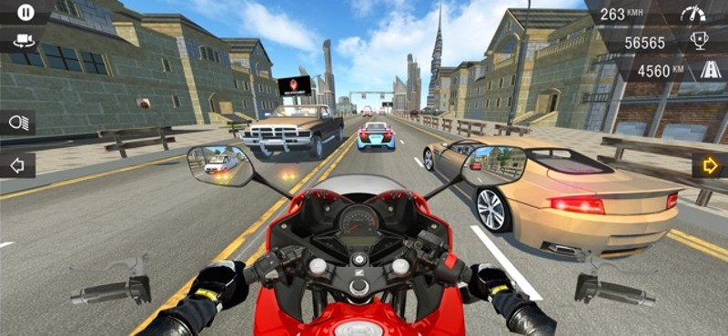 Racing In Moto screenshot