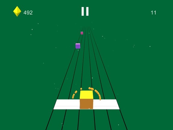 Roll The Cube:Get High Score screenshot
