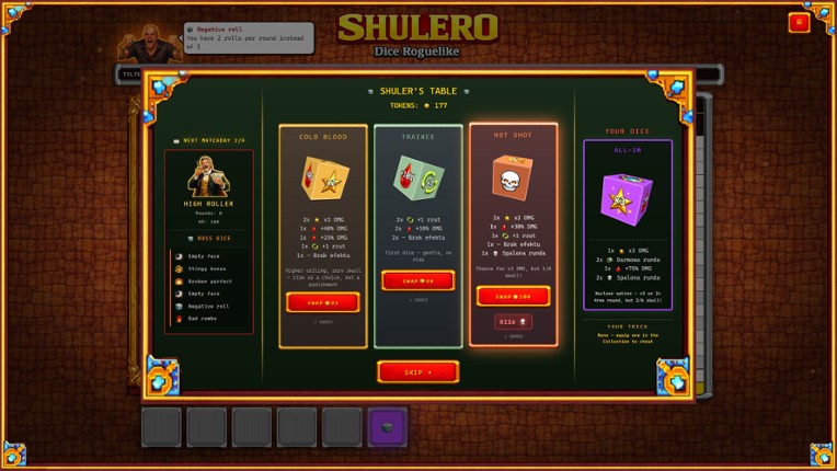 SHULERO – Dice Roguelike screenshot