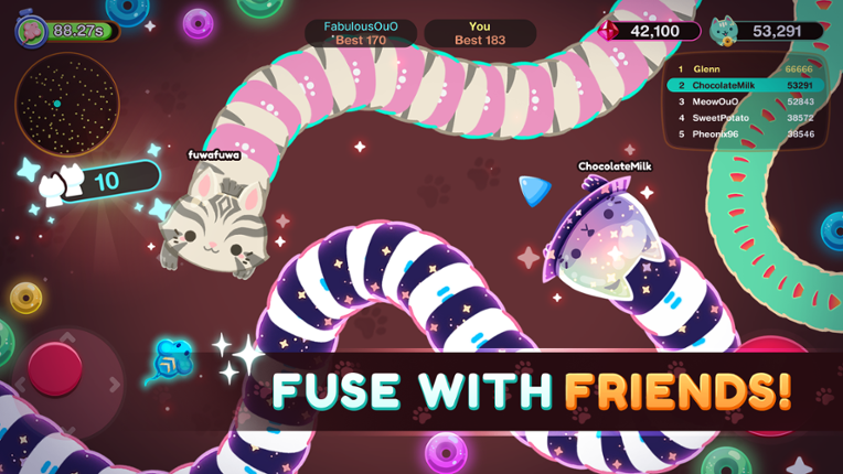 Snaky Cat screenshot
