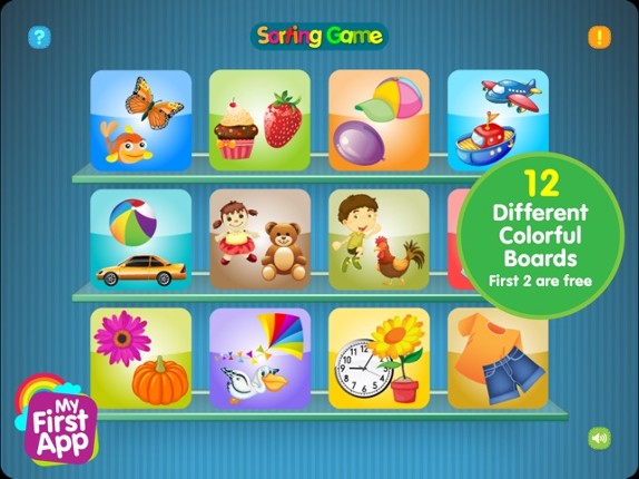 Sorting game for preschool kid screenshot