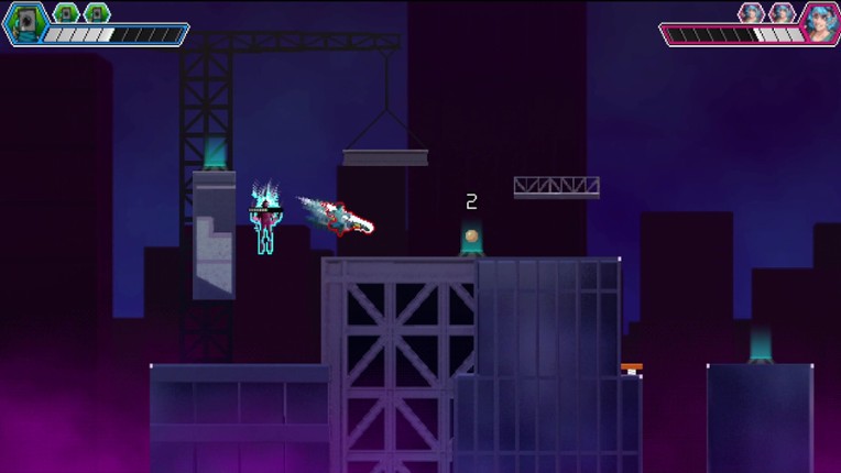 Strikewave: Nightly Underground Fighter screenshot