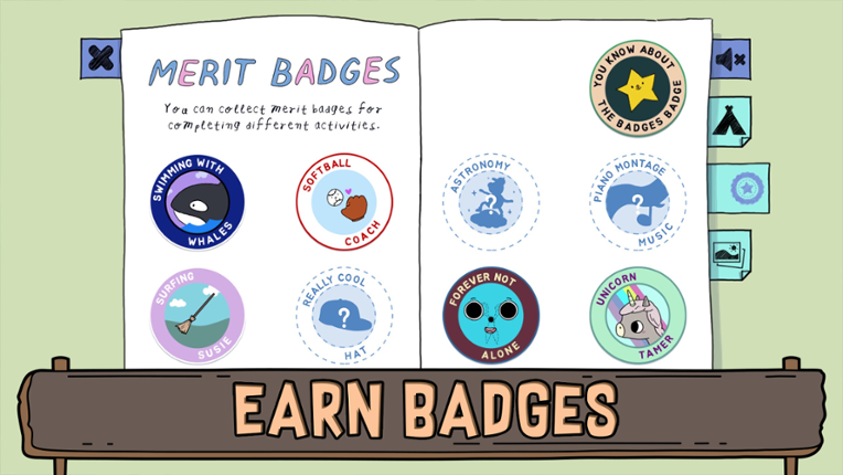 Summer Camp Island AR screenshot