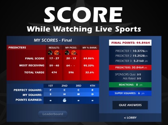 Super Squares® Live Game Show screenshot