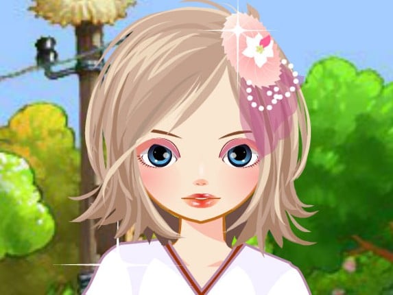 Sweet Girl Mia Dress Up Game Cover