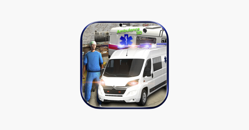 Ambulance Rescue Driver 3d 2016 : free game Game Cover