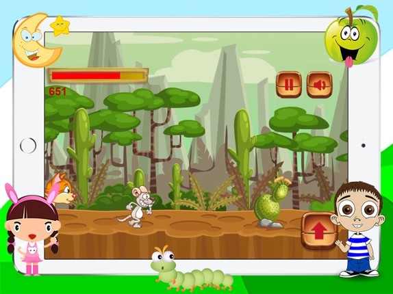 Cheesy Run - rat adventure free games for kids Image