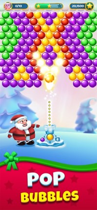 Christmas Games - Bubble Pop screenshot