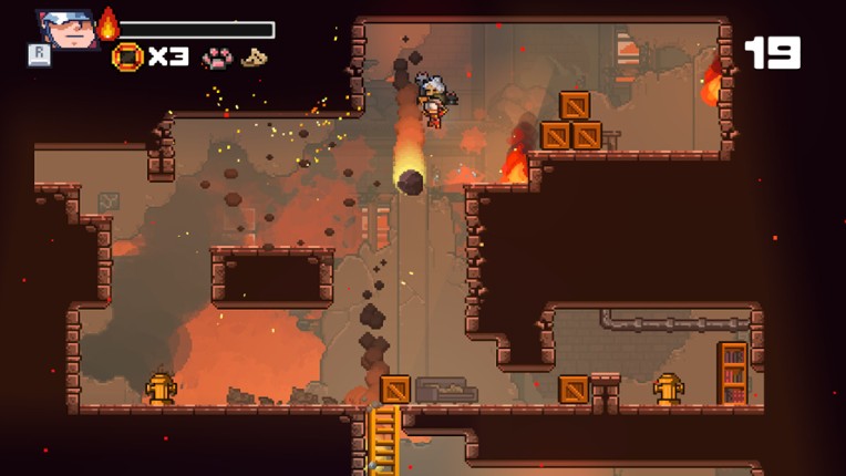 Fire Hero: Pixel Rescue screenshot