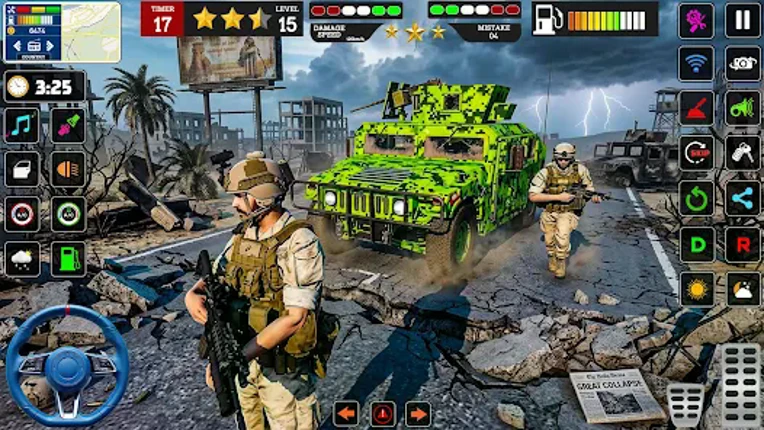 Army Truck Game Simulator 3D screenshot