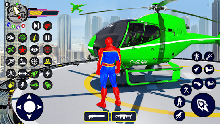 Spider Rope Hero: Superhero Image