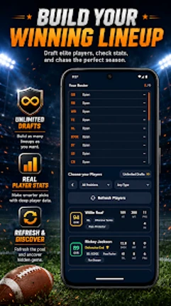 20-0 Football Draft & GM Mode screenshot
