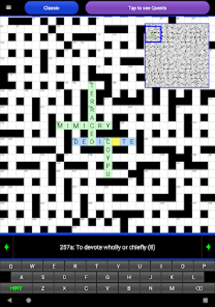 The Big Crossword screenshot