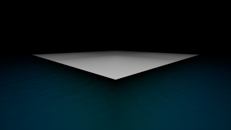 Green Field Cube Island Image