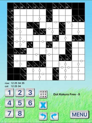 Kakuro Challenge - Cross Sum screenshot
