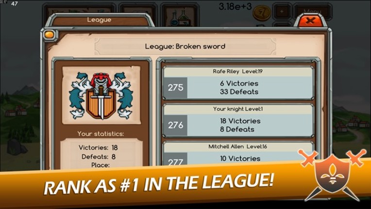 Knight Joust Idle Tycoon screenshot